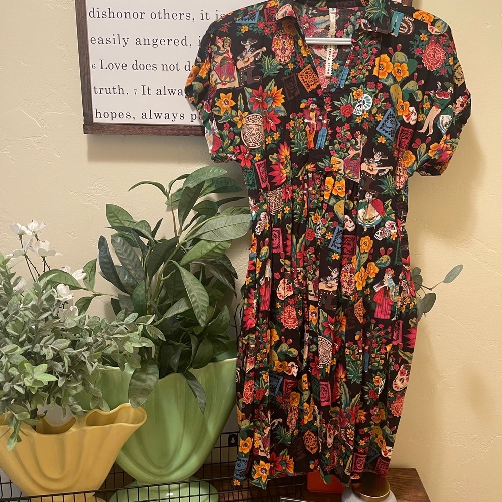 Uncle Frank fiesta dress